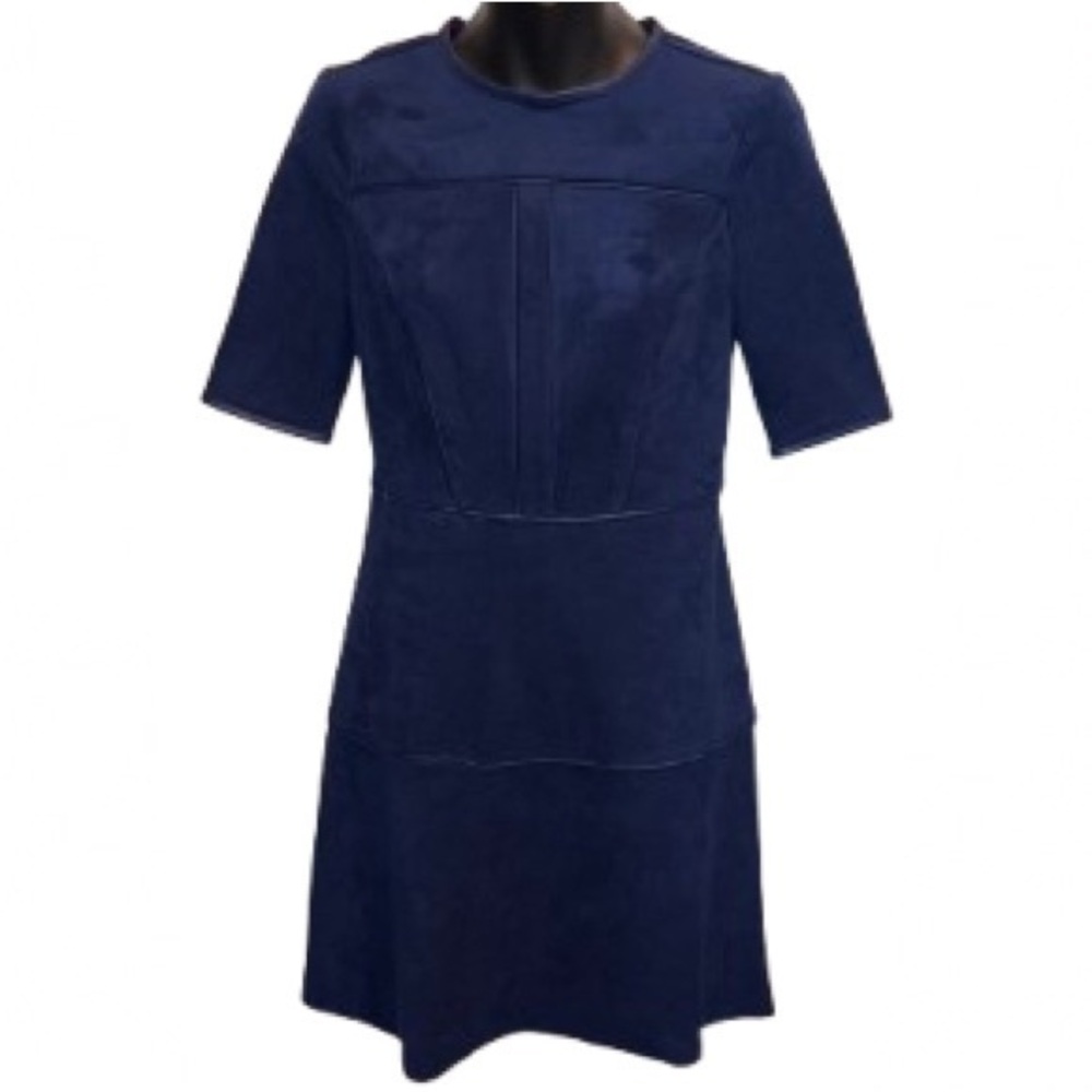 Guess Navy faux suede Mini Dress size XXS